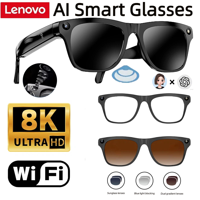 Smart Accessories - Lenovo 32G Memory 800W 4K Camera
