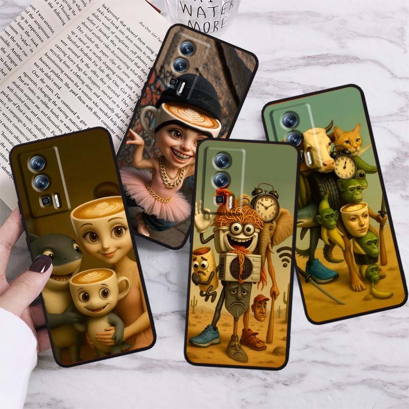 Xiaomi Redmi Note 13 - AI Shanhaijing Illustration Phone Case For