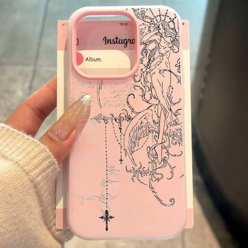Gothic Style Angel Cross Line  - Samsung Galaxy S24 recension och pris