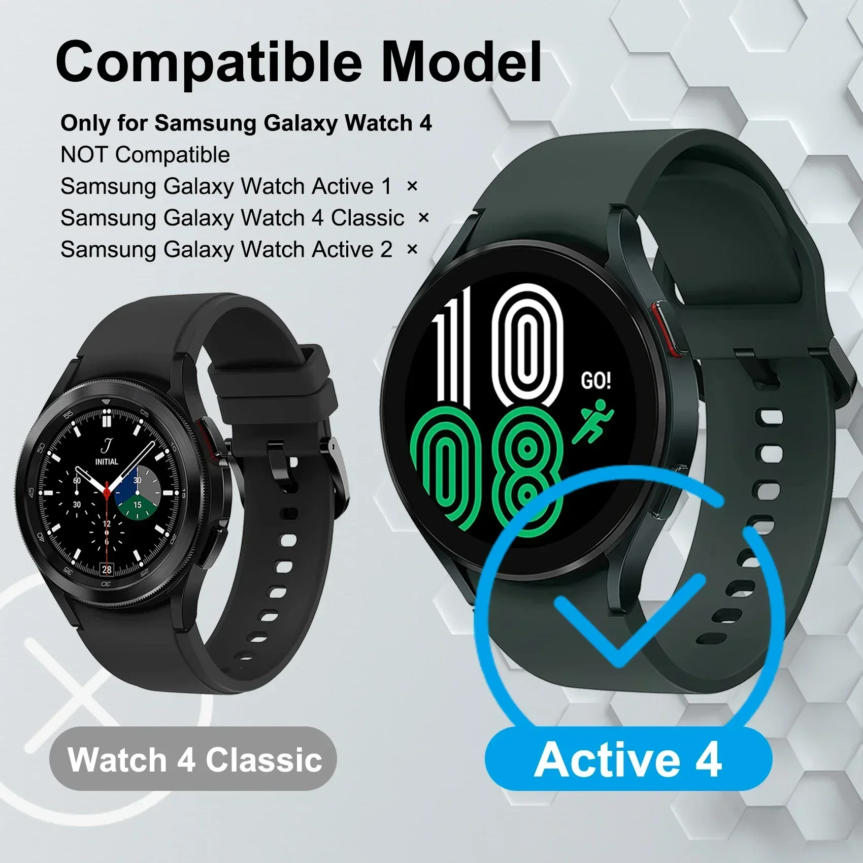 Watch Cover for Samsung Galaxy - Samsung Smartwatch Accessories recension och pris