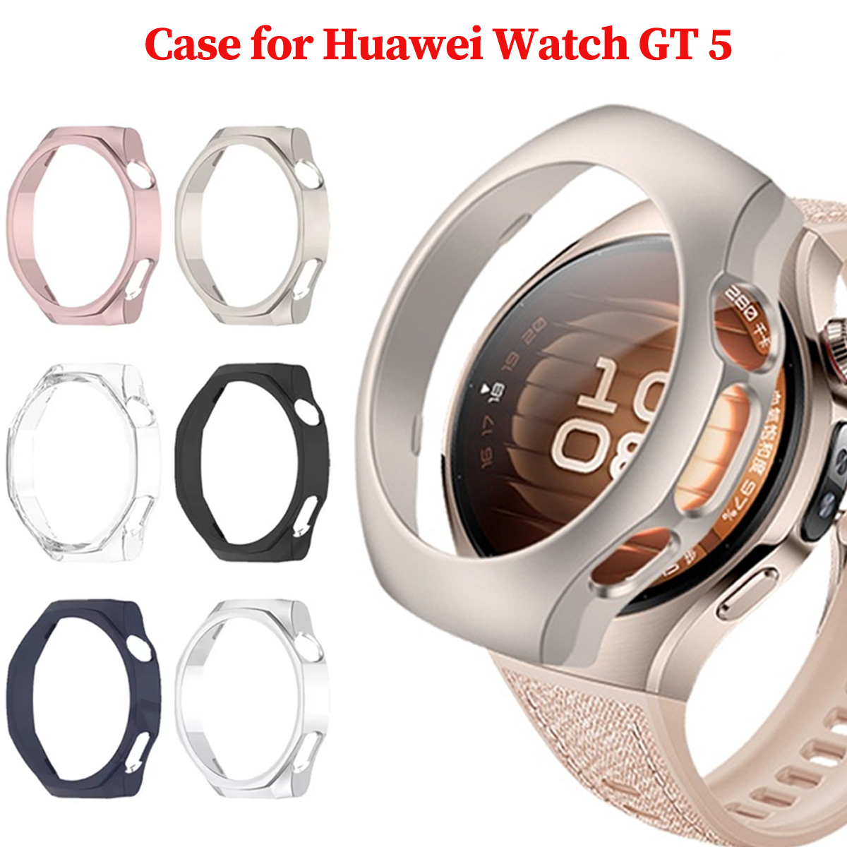 Case for Huawei Watch GT 5 42m - Titan Smartwatch Accessories recension och pris
