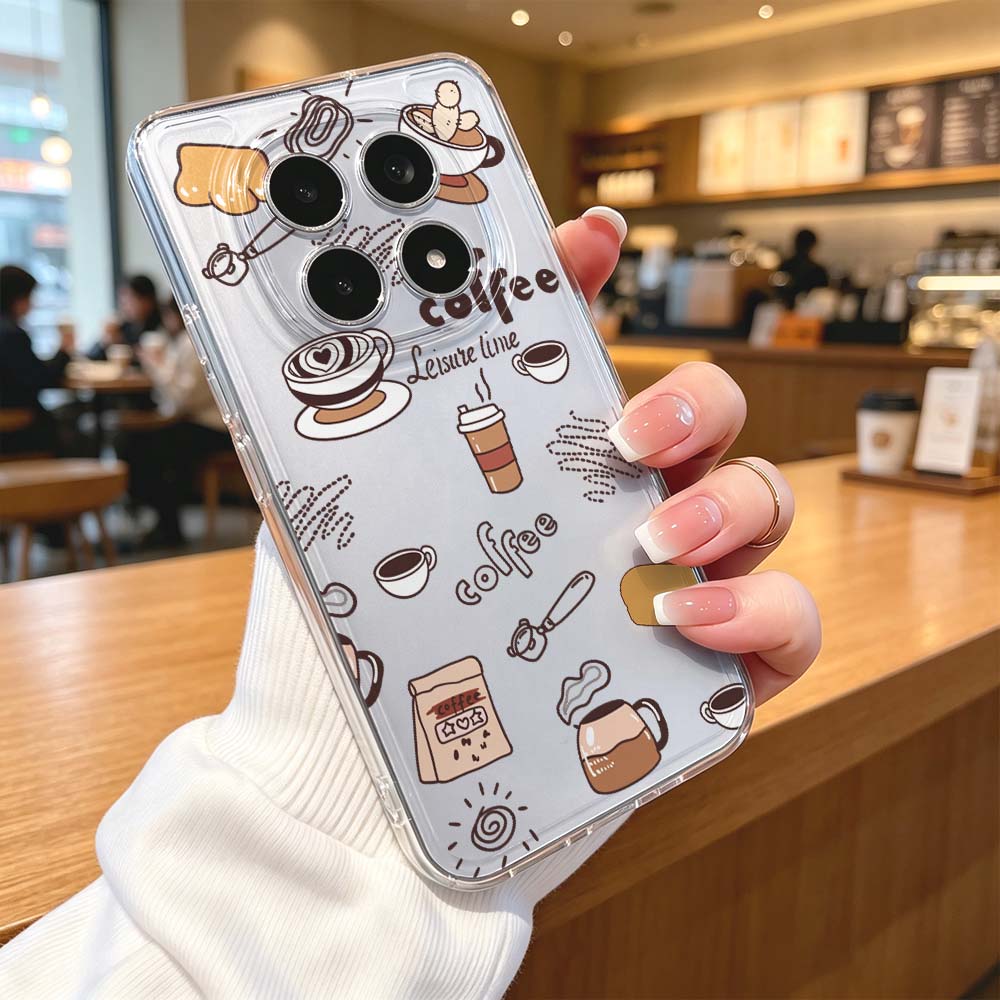 Minimalist Coffee Pattern Phon - Xiaomi Redmi Note 13 recension och pris